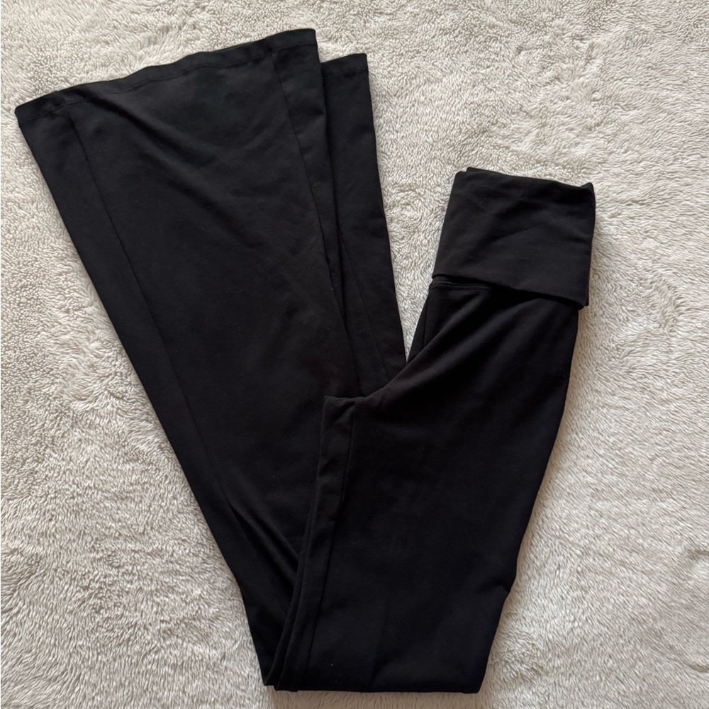 Aerie foldover flare leggings